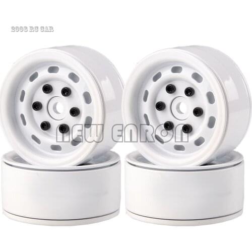 4 Stuks 1.9 "Metalen Beadlock Velg RcRock Crawler Axiale SCX10 SCX10Ii 90046 90047 TF2 D90 TRX4 Tamiya CC01Mst Nieuwe Enron1:10