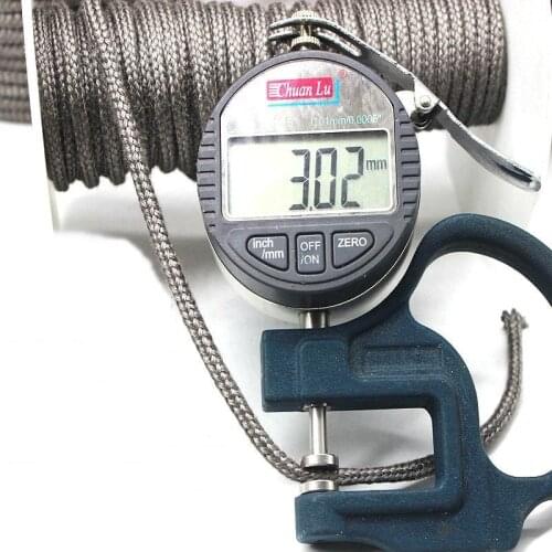 Antistatic rope 316L stainless steel metal fiber efficient conductive antistatic cords for film machine compound machine