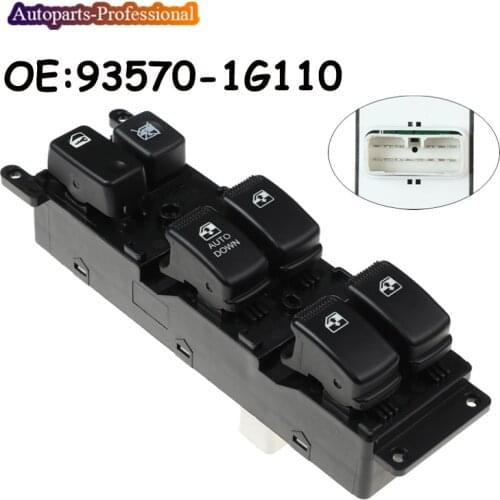Car Power Window Master Switch 93570-1G110 935701G110 For KIA NEW PRIDE 2006-2010 auto accessorie