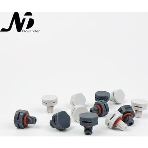 Free Shipping 100 M10*1 Waterproof Screw Vent Plug Nylon Breathable Screw Vent Valve for LED lighting or enclosure