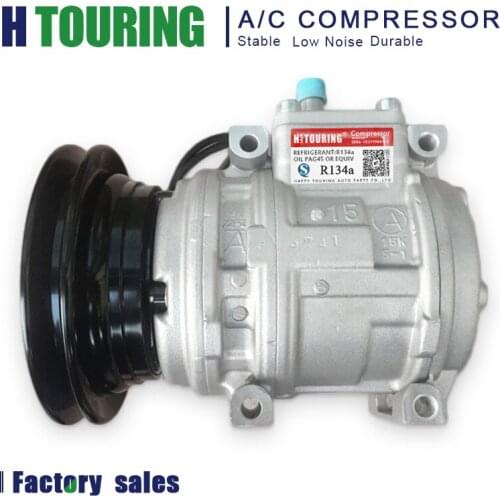 For Mitsubishi Montero for Toyota Pickup-Standard T100 4472000996 4473001170 447200944 10PA15C AC Compressor For Car Toyota 12V