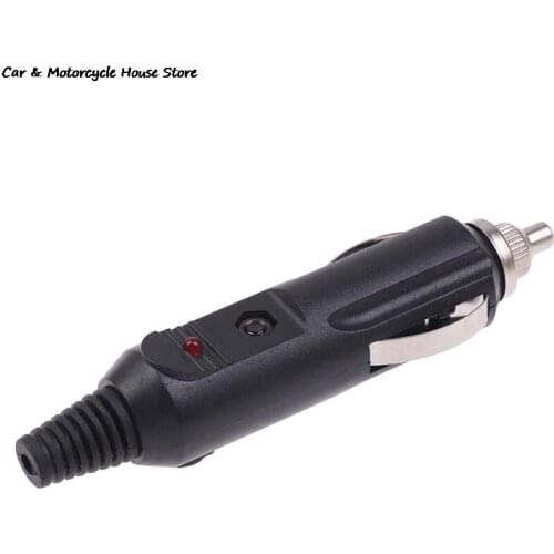 Hot Sale 12V 24V Car Cigarette Lighter Plug With Light Without Wire Socket Converter