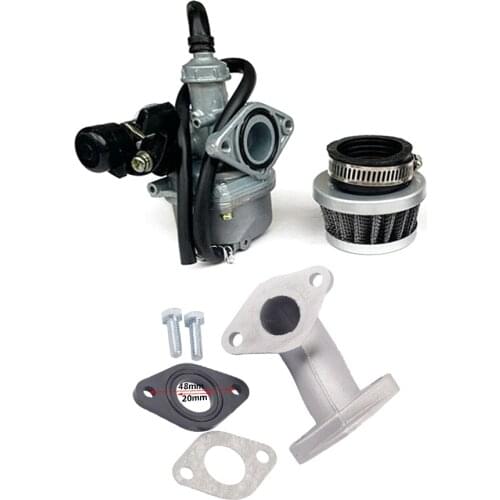 19mm PZ19 Carburetor Carburador Air Filter Intake Pipe 50cc 70cc 90cc 110cc ATV Quad For Taotao For Sunl