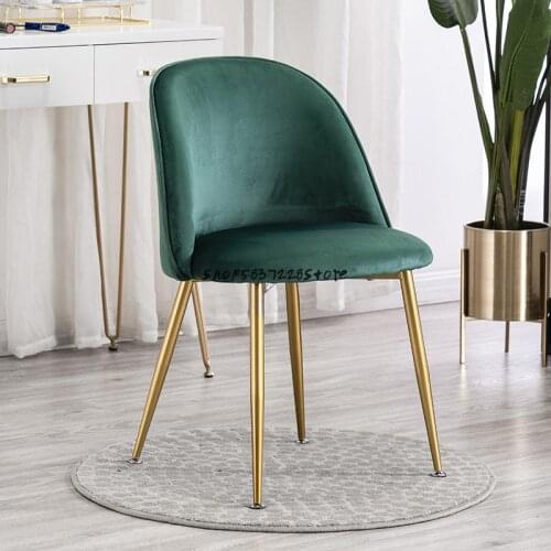 Nordic Light Luxury Dining Chair Net Red Chair Makeup Chair Back Chair Modern Simple Book Chair Household Chair