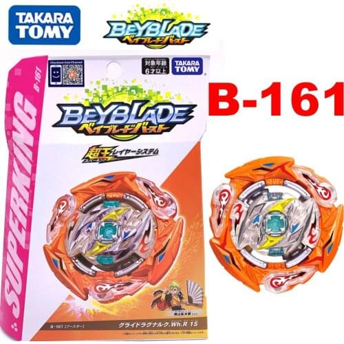 ORIGINAL TAKARA TOMY EYBLADE BURST Booster B-161 Glide Ragnaruk.Wh.R1S