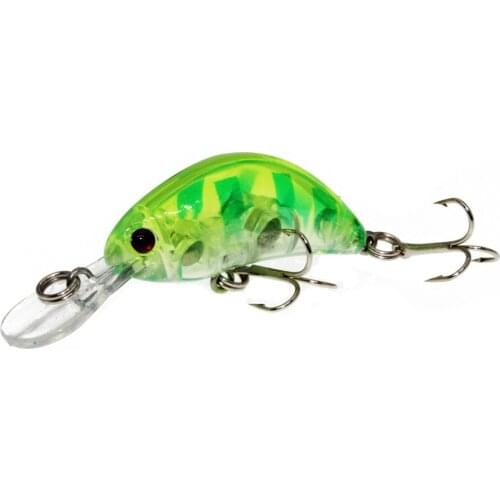 5.5cm 4.2g Black Minnow Wobblers Pike Fishing Lure Artificial Bait Hard Swimbait Mini Crankbaits Fsihing Tackle Lures