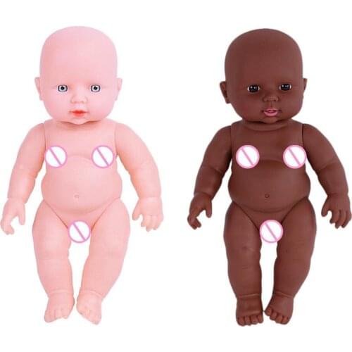 Newborn Baby Lifelike Simulation Doll Soft Children Reborn Doll Toy Girl Play House Emulated Dolls Kids Gift Kindergarten Props