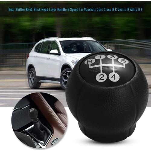 5 Speeds Gear Shifter Knob Stick Head Lever Handle 5 Speed for Opel Astra F G Sintra Tigra Corsa Zafira Vectra B Car Accessories