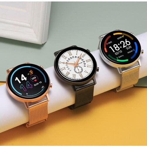 1.3 Inch Retina Full Touch Screen 360*360 Smartwatch Heart Rate Blood Pressure Fitness Bracelet Watch for Men Women VS B57 L15