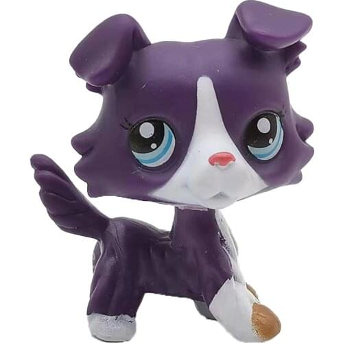 Standing pet shop toys short hair cat collie dachshund spaniel great dane toy for child gift FREE SHIPPING