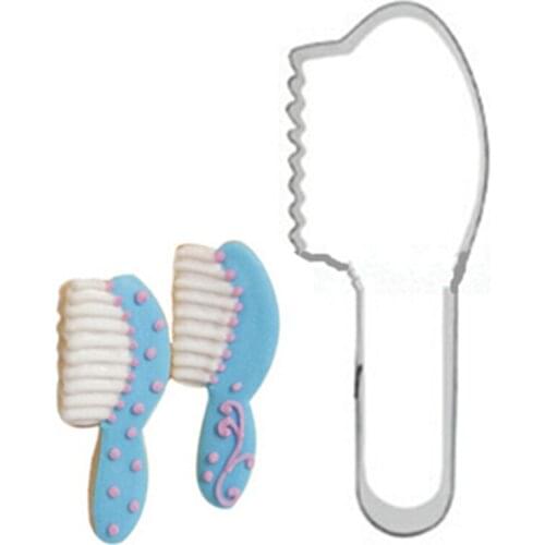 1PC/Lot Ladys Clothing Dress Accessories Series Comb Cookie Mold DIY Kitchen Bakiing Pastry Tools Stainless Steel Cake Cutter