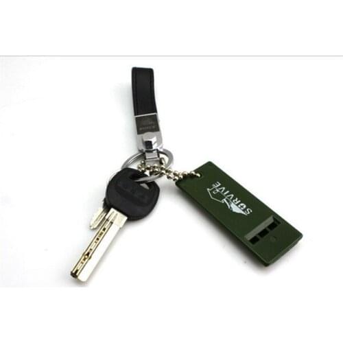 150PCS Survival Rescue Tool Equipment Emergency Sound Whistle For Outdoor Hiking Bushcraft DHL