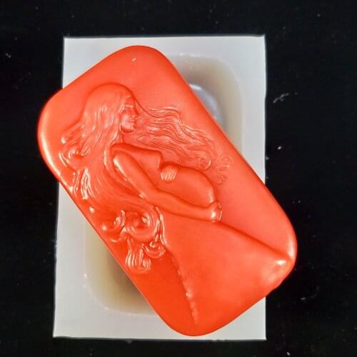 3D Pregnant mother form Craft Silicone Soap Mold DIY cake Molds Cake Baking chocolate Mould Mothers Day Gift