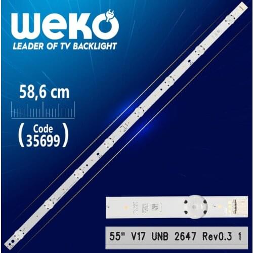 55 V17 UNB 2647 REV0.3 1 - L1 TYPE - 58.6 CM 8 LED- (WK-1175)