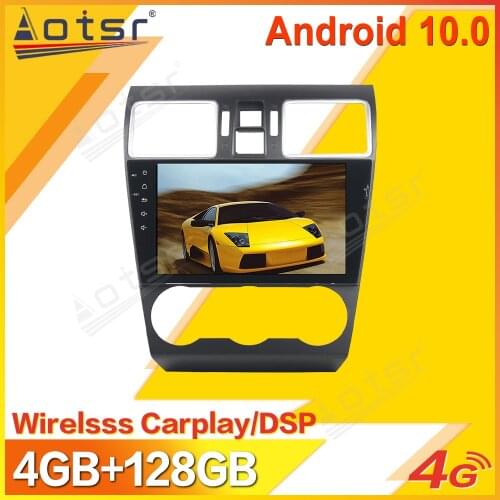 Android Car Multimedia Stereo Player For Subaru Forester WRX XV 2014-2018 Tape Radio Video Auto GPS Navi Head Unit No 2Din 2 Din