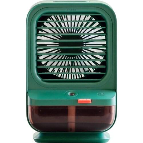 Wireless Portable Mini Air Cooler Fan Multifunctional Personal USB Air Cooler Humidifier Cooling Fan with Water Tank