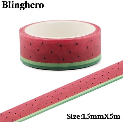 CA138 Watermelon Washi Tapes DIY Painting paper Masking tape Decorative Adhesive Tapes Stickers Scrapbooking