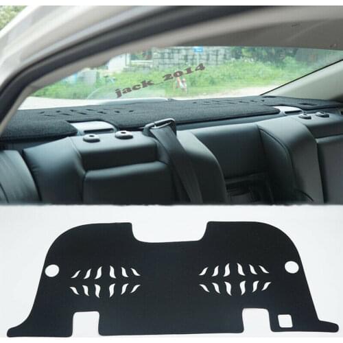 Black Car Rear Window Dash Mat Cover Interior Pad For HONDA ACCORD 10th 2018-2019