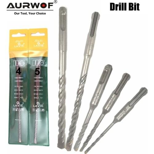 LAVIE 1pc 4 5 6 7 8 10 12 SDS Plus Hole Saw Drilling 110mm 160mm Electric Hammer Drill Bits For Wall Concrete Brick Masonry Bit