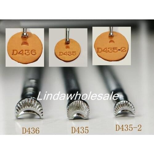 Leather carving tool,Japanese printing tools Lace tools D435-2/D436/D435