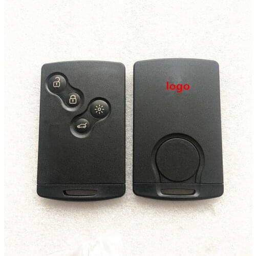 4 Button Car Keyless Remote Key Card 433Mhz for Renault Megane Scenic Clio Laguna Captur Espace KOLEOS Fluence Smart Key