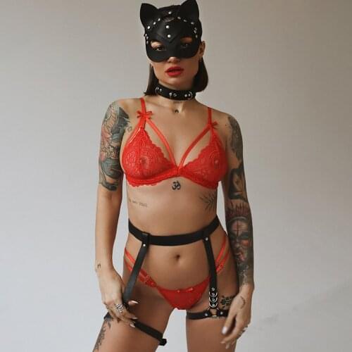 Sexy Harness Garter Body Strap Belt Stockings Gothic Sword Belts Sexy Lingerie Bdsm Toy Cosplay Mask Bondage Gear Suspender