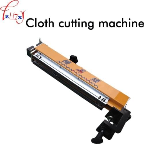 1pc Manual operation cloth cutting machine sample cloth cutter with laser light province cloth machine