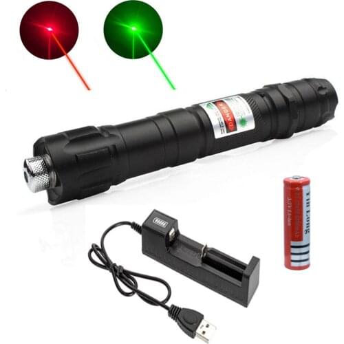 Tactical Laser Pointer powerful High Power 532nm 5mw Laser Flashlight Green Laser Sight Pointer Adjustable Focus laserpointer