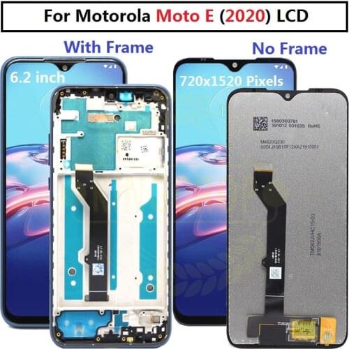 6.2 inches For Motorola Moto E 2020 XT2052 LCD Display Touch screen Display Digiziter Assembly For Motorola Moto E 2020 LCD