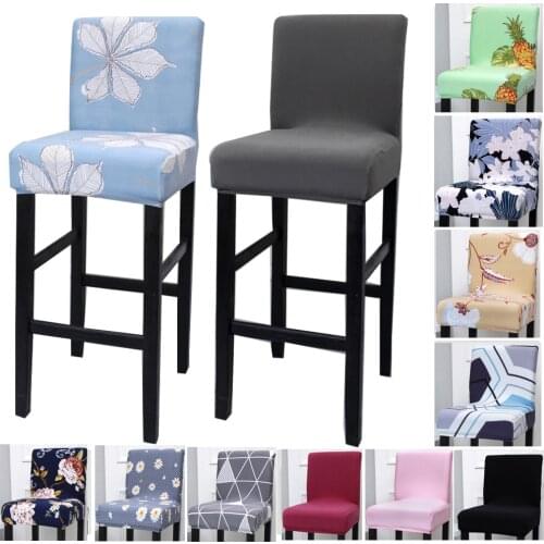 1/2/4/6pcs Stretch Bar Chair Cover Seat Cover Slipcover Hotel Banquet Dining Housse De Chaise Armchair Elastic Christmas Home