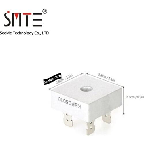 10pcs/lot New KBPC5010 KBPC1510 KBPC2510 KBPC3510 KBPC8010 single-phase rectifier bridge 1000V square bridge bridge stack