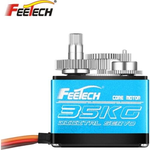 2020 New Waterproof servo 35KG 180 degrees high speed metal gear digital RC servo baja servo 25T Arm for 1/8 1/10 RC Cars