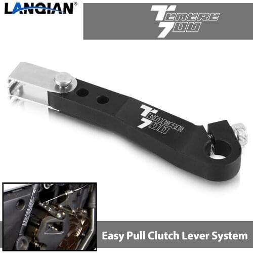 For Yamaha Tenere 700 T7 Tenere700 T7 2019 2020 2021 Motorcycle Aluminum Easy Pull Clutch Arm Extension Lever System Accessories