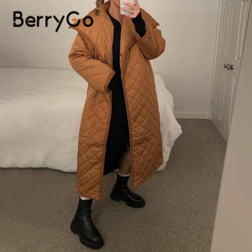 Женские прямые пуховики BerryGo China At AliExpress