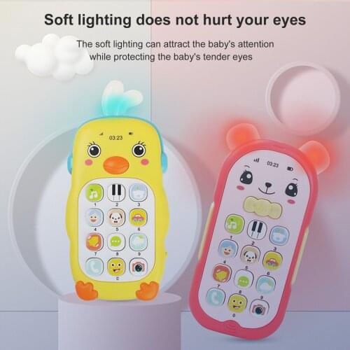 Baby Phone Toy Mobile Telephone Early Educational Learning Machine Kids Gifts Telephone Music Sound Machine Electronic Baby Toy