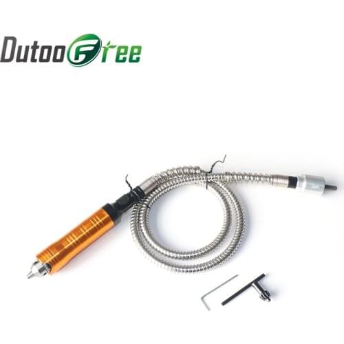 Dutoofree Flexible Flex Dremel Rotary Tool Electric Grinder Flexible Shaft Extension Line 6mm Drill Chuck Engraving Machine Hose