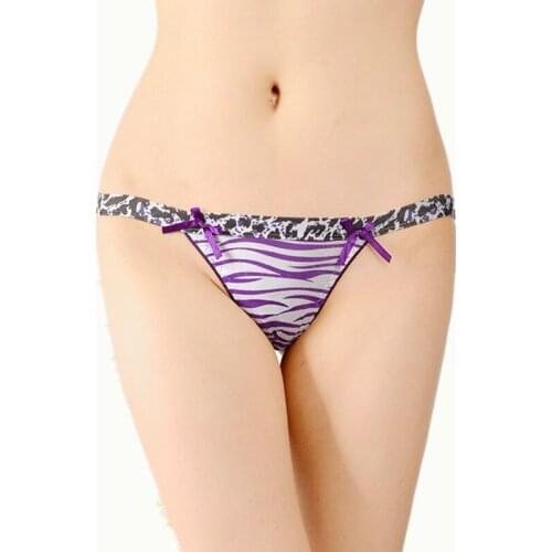 Hot Sale Womens Underwear 2018 New Cotton Women Striped Panties low-Rise