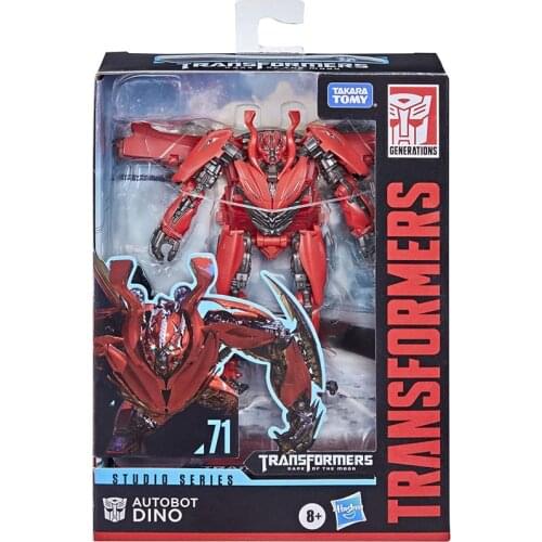 Hasbro Transformers Toys Studio Series SS71 Deluxe Class Dark of The Moon Autobot Dino Action Figure toys for children