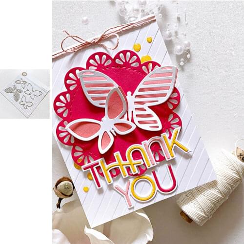 Many Butterflies Metal Cutting Dies Scrapbook Diary Decoration Stencil Embossing Template DIY Greeting Card Handmade 2021 NEW