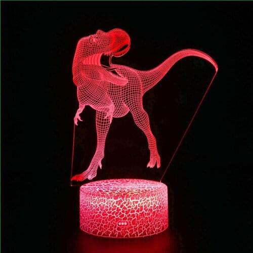 Cartoon toy night light children gift for dinosaur series products animation movie 3D lamp LED table lamp USB atmosphere lamp