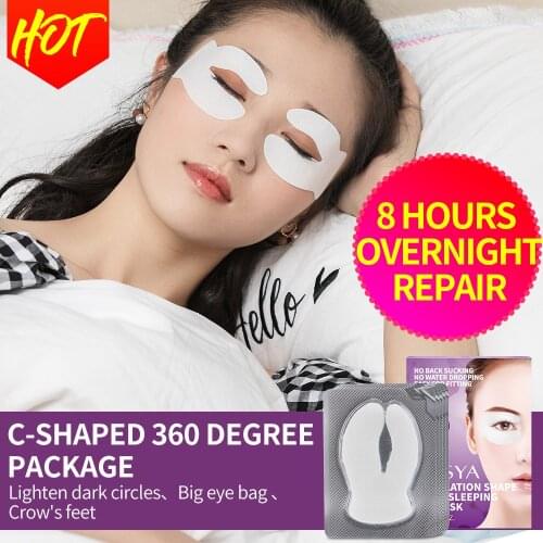 ILISYA C Cycle Anti Wrinkle Eye Patches for Dark Circles Wrinkle Removal Hydrating Moisturizing Eye Mask