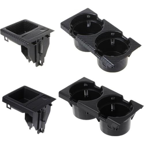 Front Center Console Drink Bottle Cup Holders Containers For BMW E46 3Series E7CA