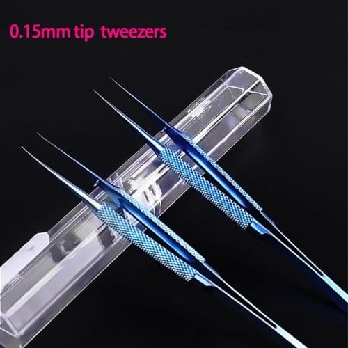 Titanium Alloy Precision Tweezers Clip 0.02mm Fly Line Tweezer for iPhone BGA Motherboard ESD Fly Line Fingerprint Repair Tools