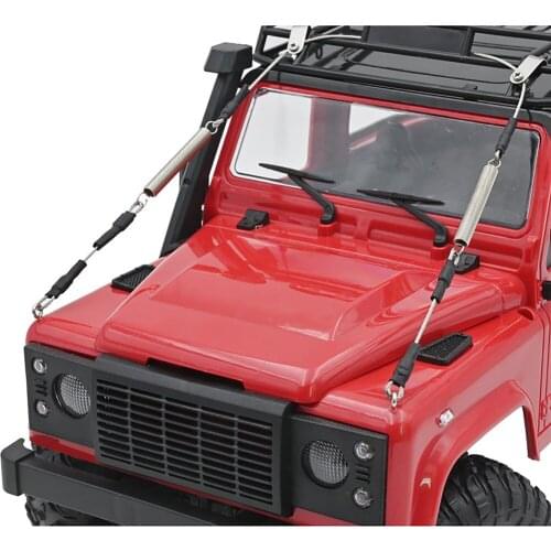 Dual Pull Steel Crossing Wire Spring Ring Rope Drawstring Toy for 1/12 MN 90 90K 91 91K 45 45K RC Car Accessories