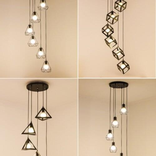 Of contemporary and contracted duplex loft Nordic industrial wind restoring ancient ways American apartment droplight