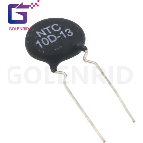 10pcs NTC Thermistor Resistor NTC 10D-13 Thermal Resistor