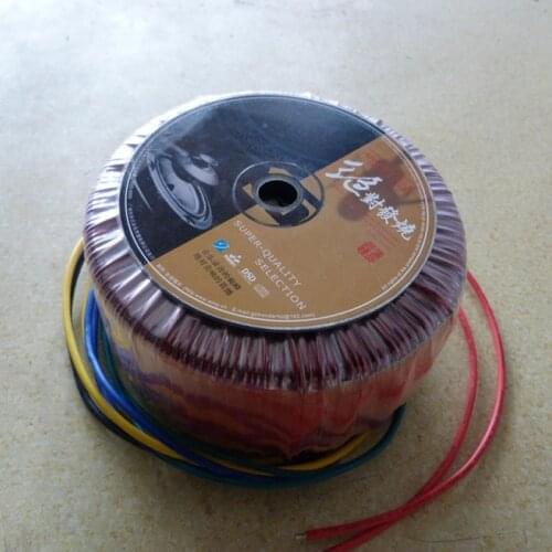 800W toroidal transformer for S50, KSA50 full balanced version of power amplifier Output voltage 55V-38V-0V-38V-55V 0-12V