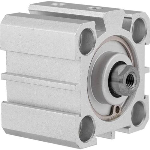 1Pcs SDA25-10 25mm Pneumatic Cylinder Aluminum Double Acting Pneumatic Air Cylinder Bore 10mm Stroke Hot Sale