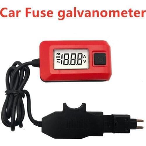 High Accuracy 0.01A ~ 19.99A Automotive Fuse Galvanometer Leakage Tester Car Circuit Fault Finding Vehicle Fuse Diagnostic Tool