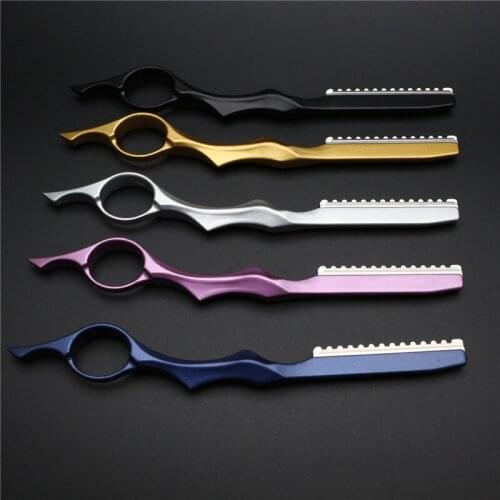 Japan Professional Straight Edge Sharp Barber Shaving Razor Blade Knife Hair Razors Mans Manual Beard Shaver Hairdressing Blades